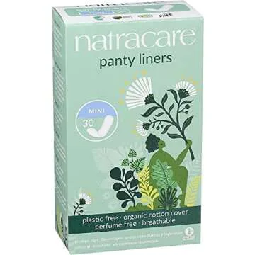 Natracare Panty Liner Mini Breathable 30 PC for Comfort