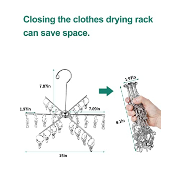 WYCQKL Laundry Drying Rack 2 Pack for Efficient Drying