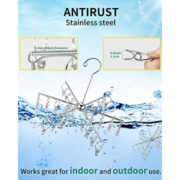 WYCQKL Laundry Drying Rack 2 Pack for Efficient Drying