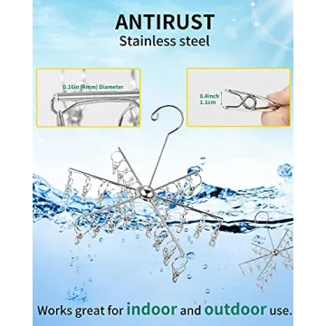 WYCQKL Laundry Drying Rack 2 Pack for Efficient Drying