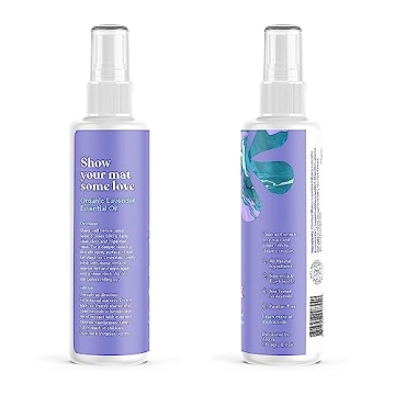 ASUTRA Yoga Mat Cleaner Spray Peaceful Lavender 4 fl oz