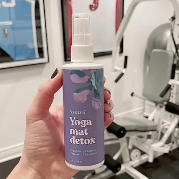 ASUTRA Yoga Mat Cleaner Spray Peaceful Lavender 4 fl oz