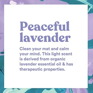 ASUTRA Yoga Mat Cleaner Spray Peaceful Lavender 4 fl oz