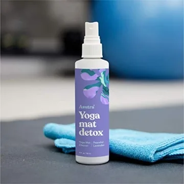 ASUTRA Yoga Mat Cleaner Spray Peaceful Lavender 4 fl oz