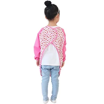 Plie Kids Waterproof Long Sleeve Painting Apron