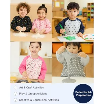 Plie Kids Waterproof Long Sleeve Painting Apron