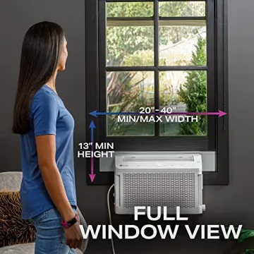 GE Profile ClearView Quiet Air Conditioner 10,300 BTU