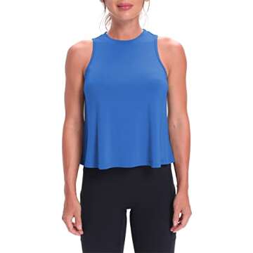 Mippo Women's Crop Workout Tank - Comfort Meets Style in Activewear