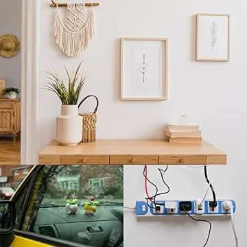 Hitaco 3M VHB Double Sided Tape Acrylic Foam Tape, Heavy Duty, Industrial Mounting Waterproof, LED Strip Lights, Car Decor, Home Decor and Office Décor, 33 Feet x 0.4 Inch, (Double Sided Tape 5925)