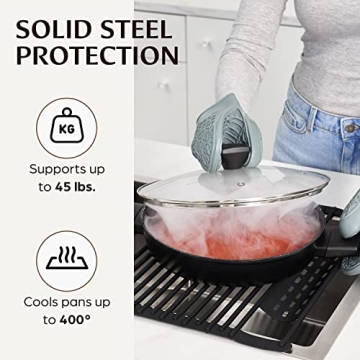 BELLE TERRE Roll-Up Dish Drying Rack - Compact & Versatile