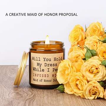 Gifts for Women Friends, Bridesmaid Proposal Gifts for Women Maid of Honor Best Friends, Bridal Gift...