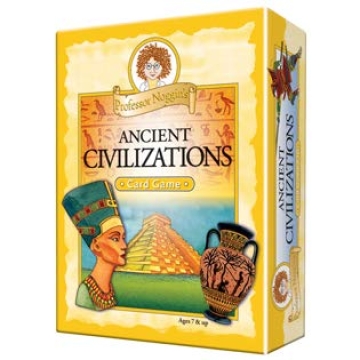 Professor Noggin's Ancient Civilizations - Educational Trivia Card Game for Kids Ages 7+