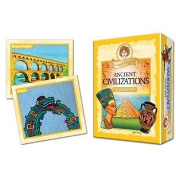 Professor Noggin's Ancient Civilizations Fun Educational Card Game