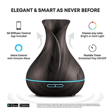 Smart WiFi Essential Oil Diffuser for Home & Office