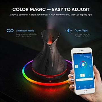 Smart WiFi Essential Oil Diffuser for Home & Office