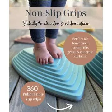 Everett & Avery Co. Sensory Stepping Stones for Kids