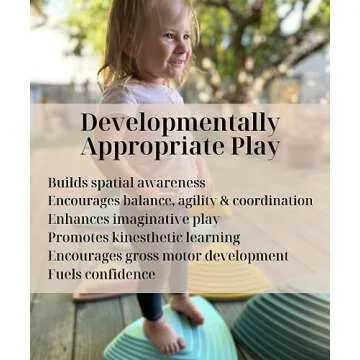 Everett & Avery Co. Sensory Stepping Stones for Kids