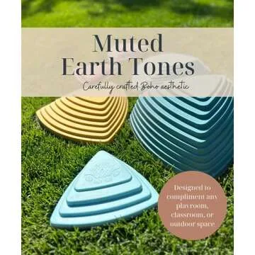 Everett & Avery Co. Sensory Stepping Stones for Kids