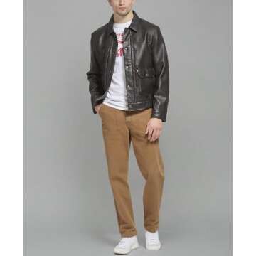 Levi's Trucker Shirt Jacket for Men in Faux Leather