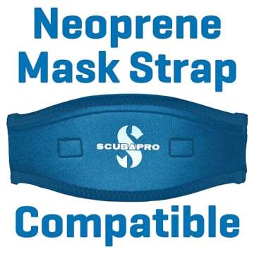 SCUBAPRO Solo Scuba Mask - Panoramic Vision Underwater