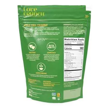 Love Crunch Organic Apple Chia Crumble Granola 11.5 oz Pack
