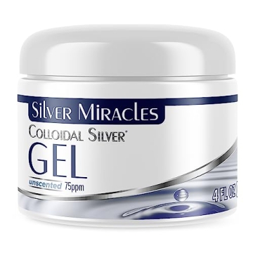Colloidal Silver Gel for Quick Healing of Wounds and Burns