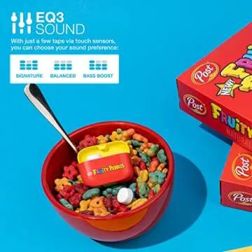 JLab Fruity Pebbles Go Air Pop Earbuds with Charging Case