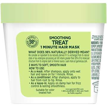 Garnier Fructis Smoothing Hair Mask with Avocado Extract