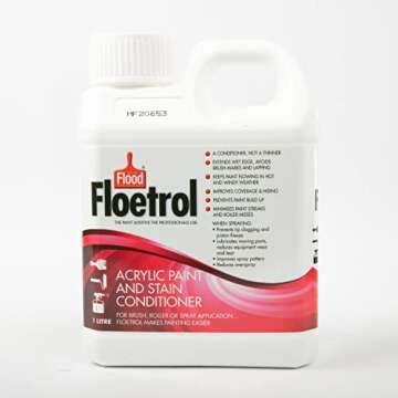 Flood Floetrol Acrylic Paint Additive and Stain Conditioner 1L - Made in Australia