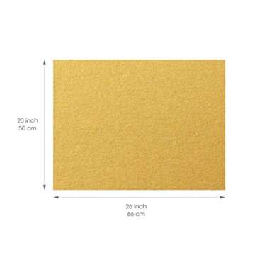 UNIQOOO Large 20X26 Inch 60 Sheets Metallic Gold Foil Gift Tissue Paper Bulk, Recyclable Durable for Gift Bags Box Gift Wrapping DIY Craft, Wedding Birthday Party Favor Decor, Shredded Filler, Pinata