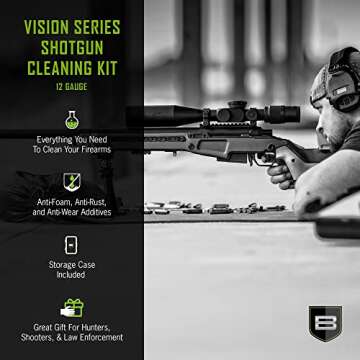 Breakthrough Clean Technologies® Vision Series™ Shotgun Cleaning Kit, 12-Gauge, Multi-Color