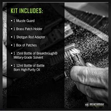 Breakthrough Clean Technologies® Vision Series™ Shotgun Cleaning Kit, 12-Gauge, Multi-Color