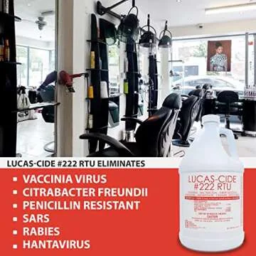 LUCAS-CIDE #222 Hospital-Grade Disinfectant for Salons