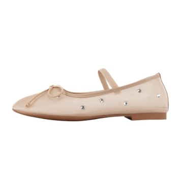 Stylish Gradinery Women's Crystal Ballet Flats for You
