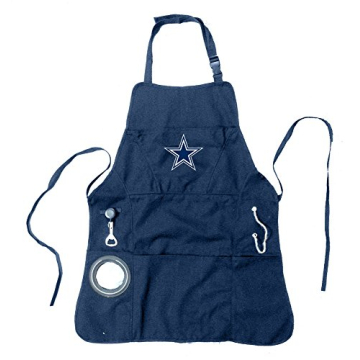 Team Sports America NFL Dallas Cowboys Ultimate Grilling Apron | Bottle Opener and Insulated Beverag...