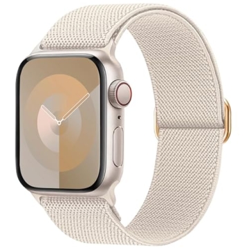 Maledan Elastic Nylon Bands for Apple Watch - Custom Fit & Comfort