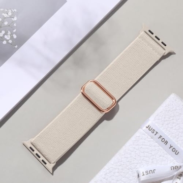 Maledan Elastic Nylon Bands for Apple Watch Sizes