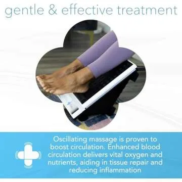 MedMassager Foot Massager Plus | Deep Tissue Massage Therapy, at-Home Massager, Dual Speed, Portable & Compact, Fast Relief from Neuropathy, Improves Blood Circulation | MMF06