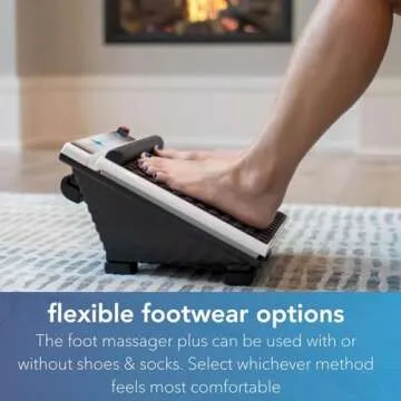 MedMassager Foot Massager Plus | Deep Tissue Massage Therapy, at-Home Massager, Dual Speed, Portable & Compact, Fast Relief from Neuropathy, Improves Blood Circulation | MMF06