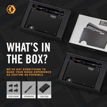 Ridge Wallets for Men - Slim Minimalist Wallet For Men, Front Pocket Wallets for Men, RFID Wallet For Men - Card Holder Wallet (Matte Olive)