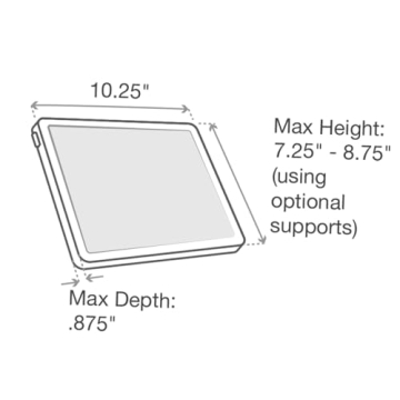 RAM Mounts 12 Inch Tablet Cradle with Durable Holder