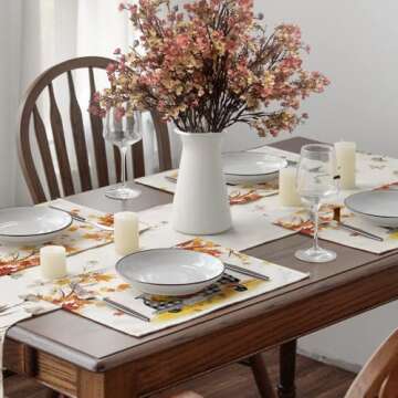 WEISPARK Artificial Flowers 10 pcs Faux Babys Breath Silk Flower Fake Gypsophila Bulk Bouquet for Home Office Wedding Restaurant Centerpieces Christmas Party Decor