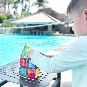 Crayola Mini Magnetic PIP-Tiles STEM Travel Toys Kids 3+