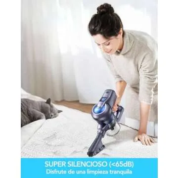 Greenote Cordless Vacuum Cleaner 23KPA, 30 Minutes Run Time, Lightweight Stick Vacuum Cordless, Removable Battery, Suitable for Home Car Hard Floors Carpets