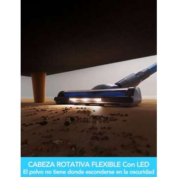 Greenote Cordless Vacuum Cleaner 23KPA, 30 Minutes Run Time, Lightweight Stick Vacuum Cordless, Removable Battery, Suitable for Home Car Hard Floors Carpets