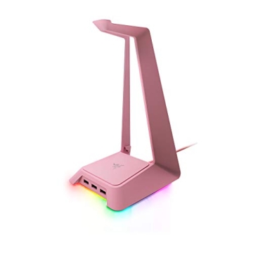 Razer Chroma Headphone Stand with USB Hub - Quartz Pink