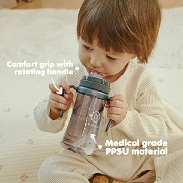 GROSMIMI Spill-Proof Magic Sippy Cup for Babies