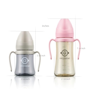 GROSMIMI Spill-Proof Magic Sippy Cup for Babies