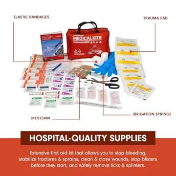 Adventure Medical Kits Sportsman 200 First Aid Kit for 4 People