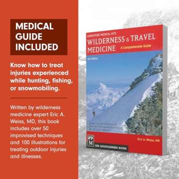 Adventure Medical Kits Sportsman 200 First Aid Kit for 4 People